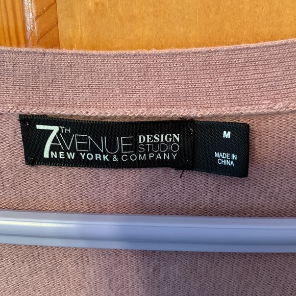 New York & Company button up cardigan sweater size medium - Picture 2 of 5